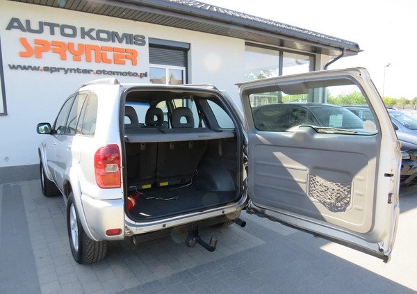Toyota RAV4 cena 14900 przebieg: 249000, rok produkcji 2002 z Mirosławiec małe 742